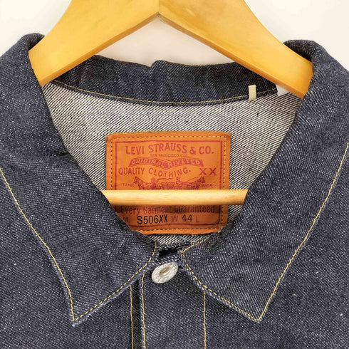 リーバイスヴィンテージクロージング Levis Vintage Clothing 日本製 1944's WW II S506XXE TRUCKER JACKET 大戦モデル 復刻 デニム トラッカージャケット メンズ 44