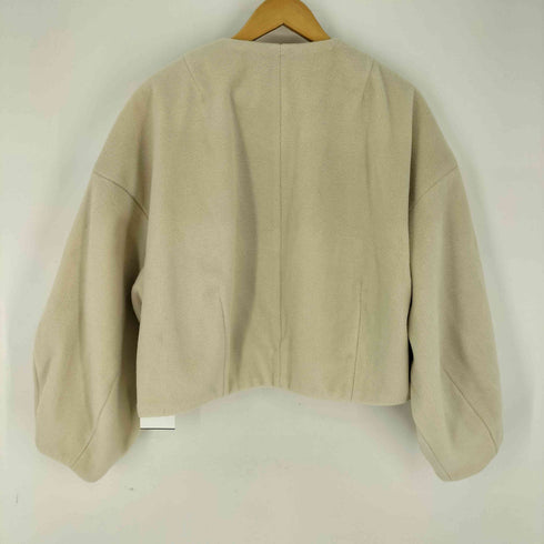 スナイデル snidel ノーカラー ショートコート ジャケット レディース ONE SIZE