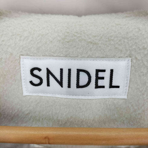 スナイデル snidel ノーカラー ショートコート ジャケット レディース ONE SIZE