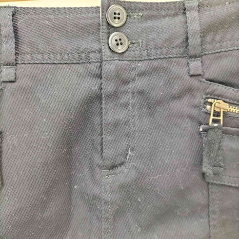 バーバリーブルーレーベル BURBERRY BLUE LABEL 裏 ノバチェック ツイル カーゴ ミニ スカート レディース JPN:36