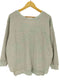 ヘルスニット Healthknit スキッパーネック アシンメトリー サーマルシャツ レディース FREE