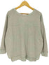 ヘルスニット Healthknit スキッパーネック アシンメトリー サーマルシャツ レディース FREE