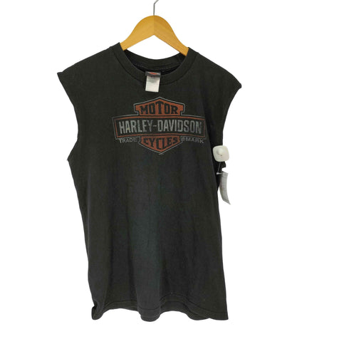 ハーレーダビッドソン HARLEY-DAVIDSON 両面プリントタンクトップ メンズ import:M