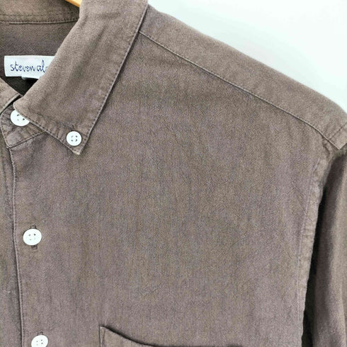 スティーブンアラン Steven Alan コットン ボタンダウンシャツ メンズ JPN:S