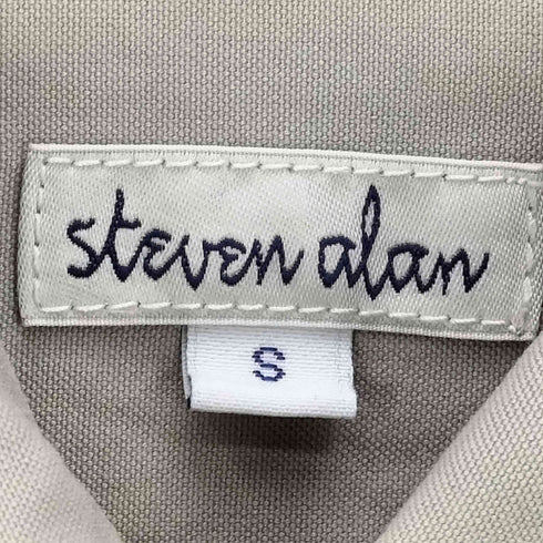 スティーブンアラン Steven Alan コットン オープンカラーシャツ メンズ JPN:S