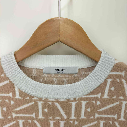 エイミーイストワール eimy istoire EIMY MONOGRAM ニット プルオーバー レディース FREE