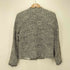 ザラ ZARA ノーカラー フリンジ ツイード ジャケット レディース import:XS