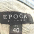 エポカウォモ Epoca uomo ウエストレザーベルト セミフレアデニムパンツ Y2K レディース 40