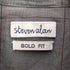 スティーブンアラン Steven Alan BOLD FIT コットンシルク チェック ボタンダウン 半袖シャツ メンズ JPN:S