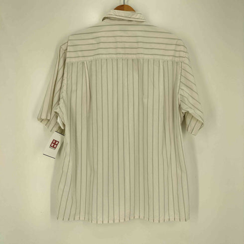 スティーブンアラン Steven Alan BUTTER OPEN COLLAR SHORT SLEEVE SHIRT-BOLD/シャツ BOLD FIT ストライプ オープンカラーシャツ メンズ JPN:M