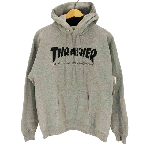 スラッシャー THRASHER ロゴパーカー メンズ import:M