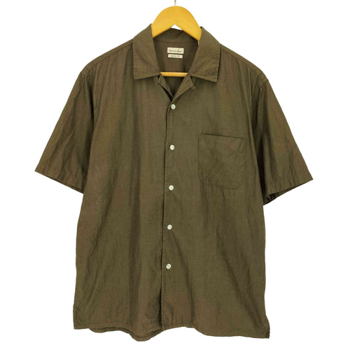 スティーブンアラン Steven Alan HAKEME OPEN COLLAR SHORT SLEEVE SHIRT-BOLD/シャツ メンズ JPN:S