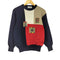 マンシングウェア GRANDSLAM MUNSINGWEAR ロゴ刺繍クルーネックニット メンズ M
