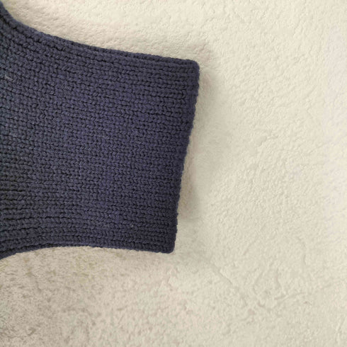 マンシングウェア GRANDSLAM MUNSINGWEAR ロゴ刺繍クルーネックニット メンズ M