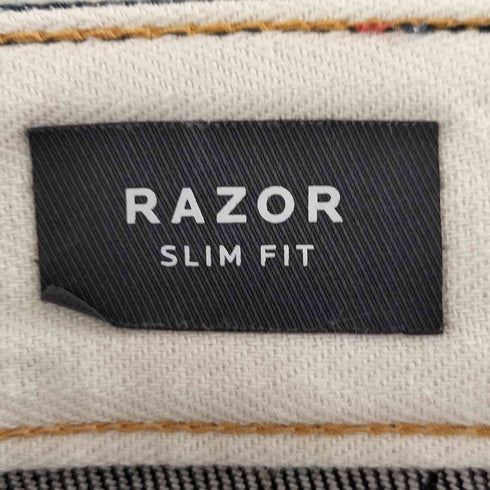 デンハム DENHAM RAZOR SLIM FIT JAPAN ARTISAN セルビッジ ストレートデニム メンズ W32/L32