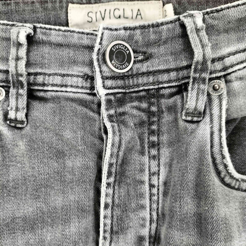 シビリア SIVIGLIA イタリア製 ストレートデニム メンズ 32
