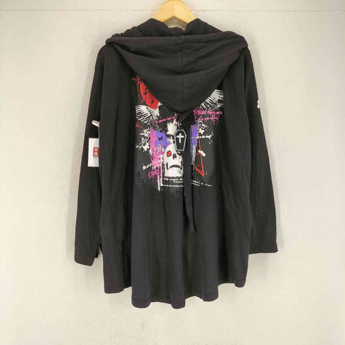 JILL'S PUNK×LOLI スカル 両面プリントデザインジップパーカー Y2K レディース