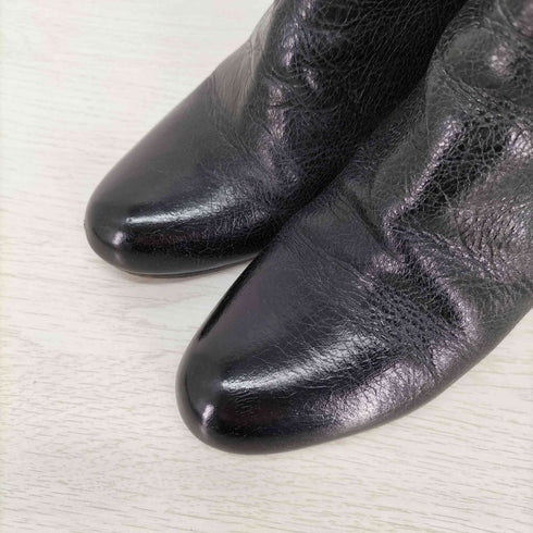 メゾンマルタンマルジェラ Maison Martin Margiela ツートーンレザーヒールブーツ レディース JPN:38