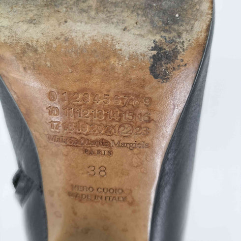 メゾンマルタンマルジェラ Maison Martin Margiela ツートーンレザーヒールブーツ レディース JPN:38