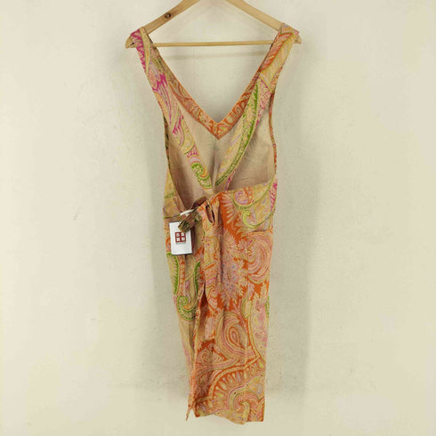 エトロ ETRO イタリア製 ペイズリー エプロン レディース