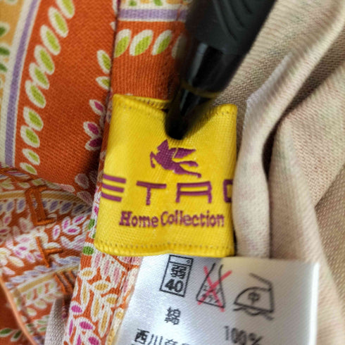 エトロ ETRO イタリア製 ペイズリー エプロン レディース