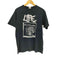 アンビル Anvil 両面プリントクルーネックバンドTシャツ メンズ M