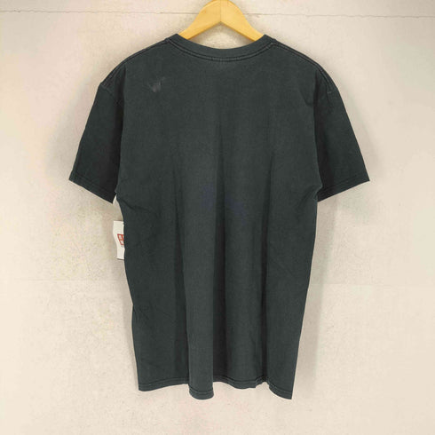 アンビル Anvil USA製 フロントプリントクルーネックバンドTシャツ メンズ L