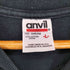 アンビル Anvil USA製 フロントプリントクルーネックバンドTシャツ メンズ L