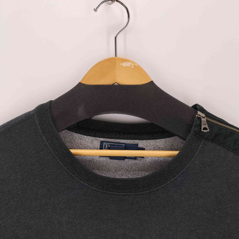 ポロバイラルフローレン Polo by RALPH LAUREN ポニー無し 肩ジップスウェットトレーナー メンズ import:XL