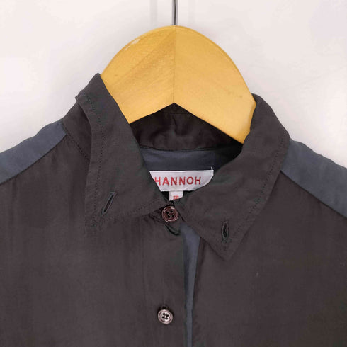 hannoh ロングシャツワンピース レディース JPN:36