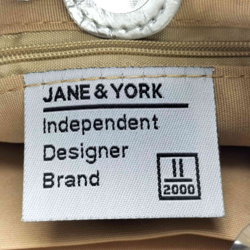 JANE&YORK メタリックシルバー スパンコールハンドバッグ レディース ONE SIZE