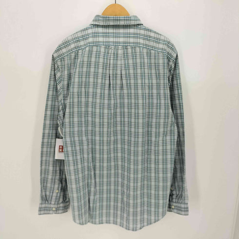 ポロジーンズカンパニーラルフローレン POLO JEANS COMPANY RALPH LAUREN 90-00s インド綿 タータンチェック ベース型ポケット 長袖 シャツ メンズ import:XL