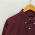 エディーバウアー Eddie Bauer ラウンドポケット コットン 長袖 ボタンダウンシャツ メンズ import:M