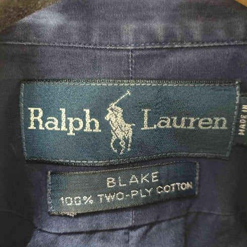 ラルフローレン RALPH LAUREN BLAKE スモールポニー刺繍 BD L/S シャツ メンズ import:M