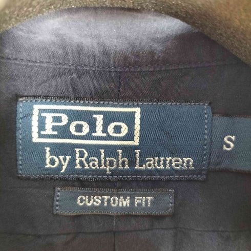 ポロバイラルフローレン Polo by RALPH LAUREN CUSTUM FIT スモールポニー刺繍 BD L/S シャツ メンズ import:S
