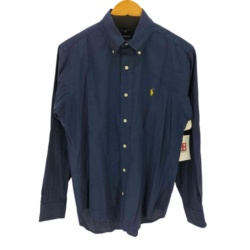 ラルフローレン RALPH LAUREN CLASSIC FIT リネンコットン ボタンダウンシャツ メンズ JPN:M