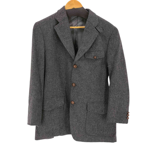 アクアスキュータム AQUASCUTUM 3B ウールテーラードジャケット メンズ import:M