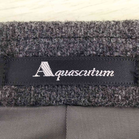 アクアスキュータム AQUASCUTUM 3B ウールテーラードジャケット メンズ import:M