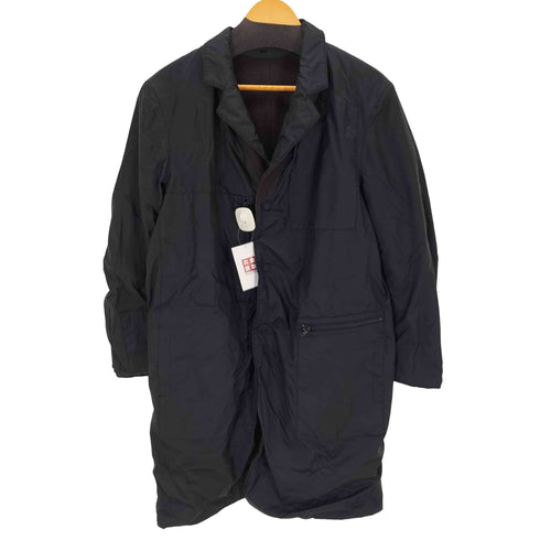 ダナキャランニューヨーク DKNY ウールナイロン リバーシブルチェスターコート メンズ import:M