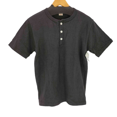 ウエアハウス WAREHOUSE S/S コットンヘンリーネック Tシャツ メンズ import:S