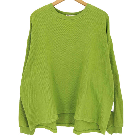 ポリプロイド POLYPLOID 26ss オーバーサイズ ロングスリーブ サーマル カットソー メンズ JPN:2