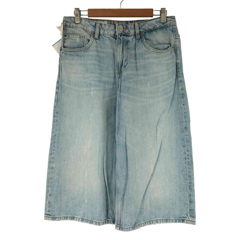 ザラ ZARA ダメージ ローライズ デニムバミューダジョーツ メンズ FR:36-38