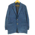 Hubbard tailored in usa インディゴ 2Bテーラードジャケット メンズ