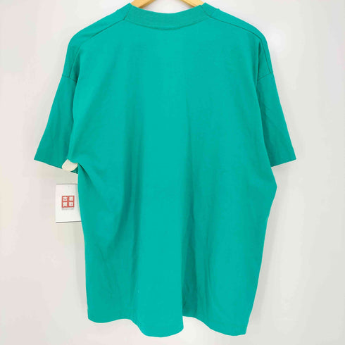 90s FRUIT OF THE LOOM BEST ボディ USA製 SHHEP プリント 袖裾シングルステッチ クルーネック S/S Tシャツ メンズ import:XL