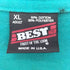 90s FRUIT OF THE LOOM BEST ボディ USA製 SHHEP プリント 袖裾シングルステッチ クルーネック S/S Tシャツ メンズ import:XL