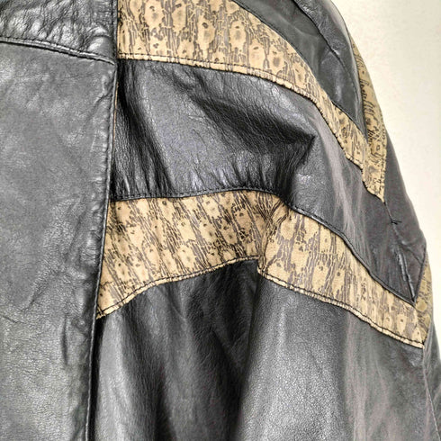 PELLE genuine leather 本革 デザインレザージャケット レディース JPN:S