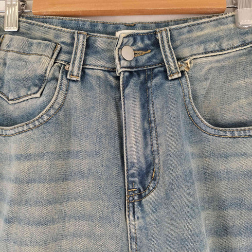 MONA STORE ワイドデニムパンツ レディース JPN:S