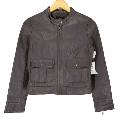 VICKY pig leather レザージップアップジャケット レディース JPN:2