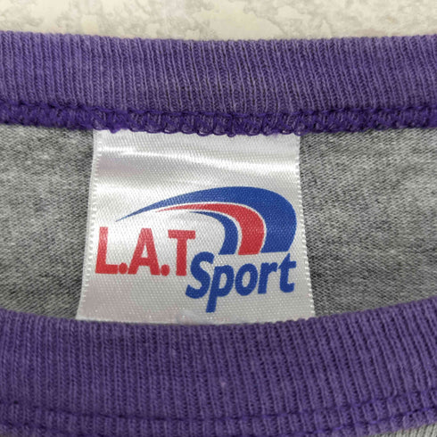 L.A.T Sport 企業ロゴ リンガーTシャツ メンズ JPN:M