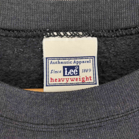 リー Lee フロント刺繍 クルーネックスウェット メンズ JPN:M